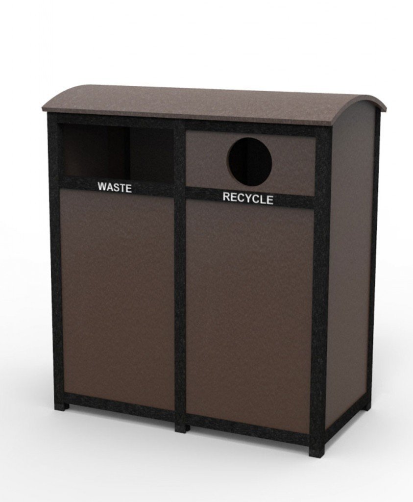 Outdoor Recycling Bins & Waste Containers Made to Order