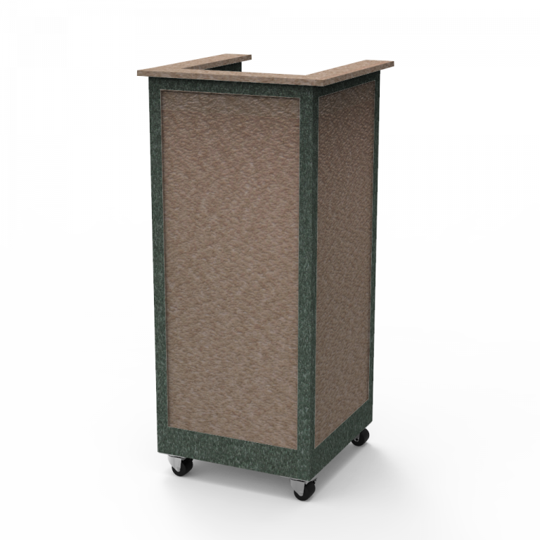 Recycled Plastic Valet Podium for Restaurants, Resorts and Hotels