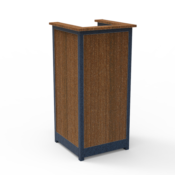 Flat Top Hostess Podium | Model Number PD4T